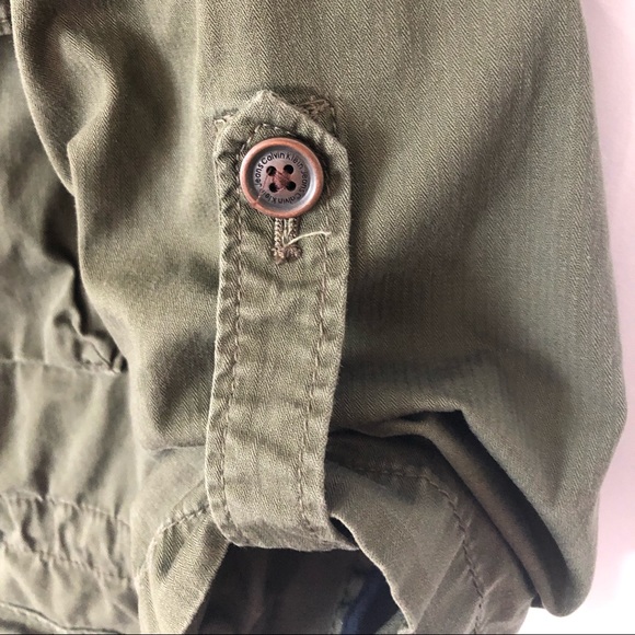Calvin Klein Jeans green olive jacket, size small / petite, EUC - Picture 4 of 9